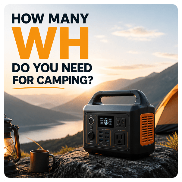How Many Wh Do You Need for Camping?